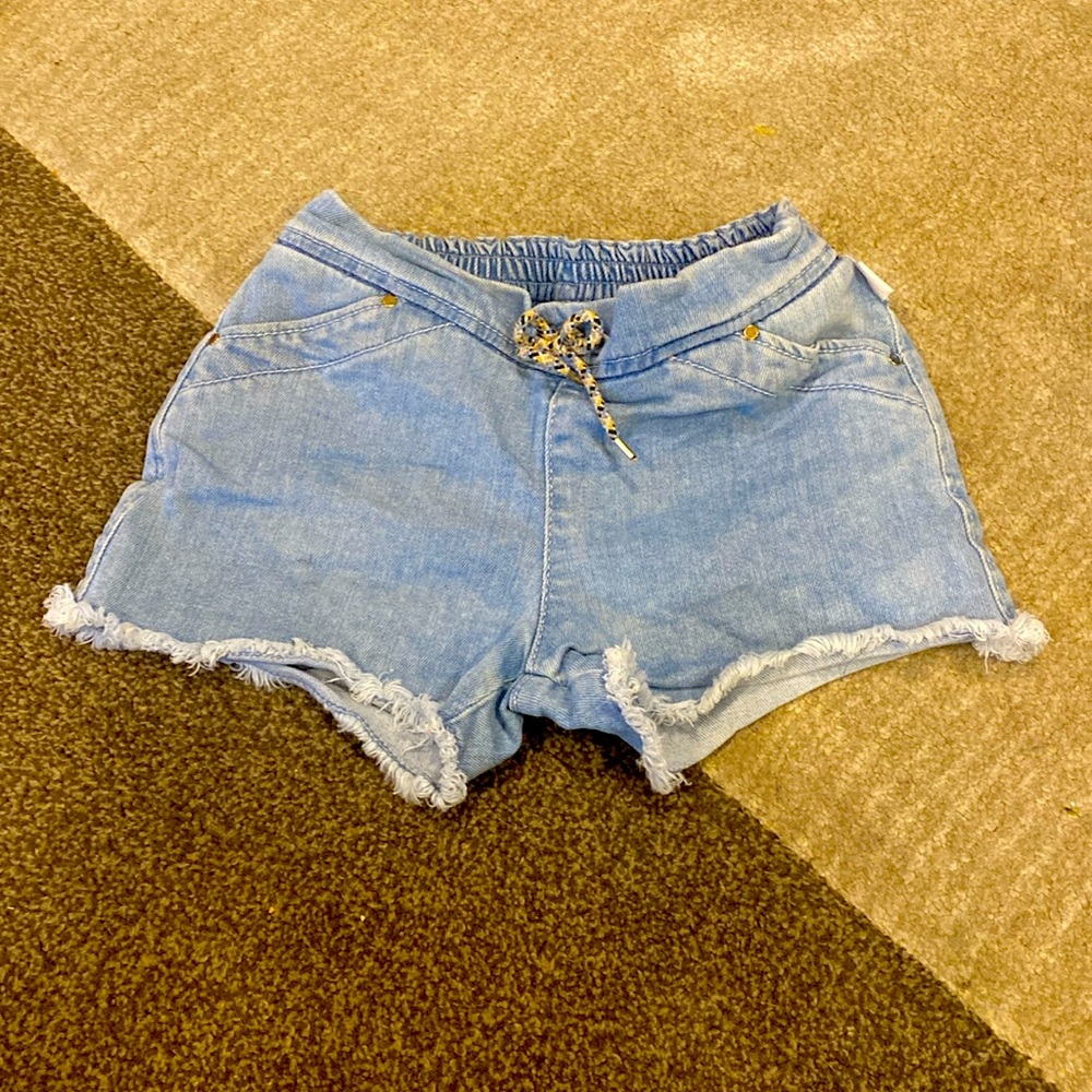 CHLOE LIGHT DENIM SHORTS Navy 6
